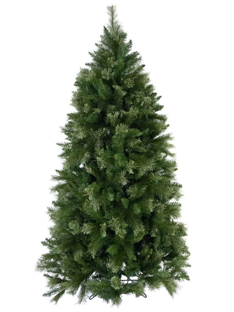 Christmas Warehouse - TREERM18 1.8m Rocky Mountain Evergreen Christmas Tree | 1077 Tips & Hinged Branches Green