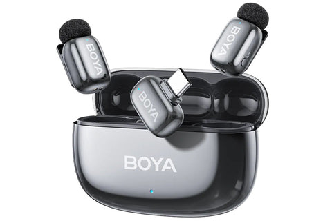 BOYA Mini 2 Wireless Microphone USB-C (Space Grey)