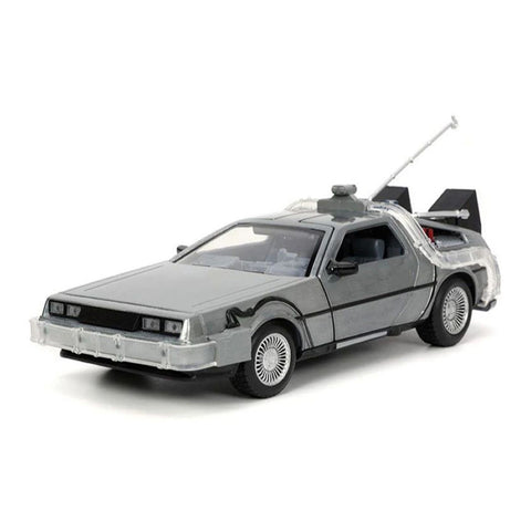 Jada 1:24 Scale Back To The Future Time Machine Hollywood Ride Diecast Car Model