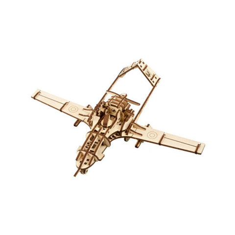 Ugears Bayraktar TB2 Combat Drone Mechanical Wooden Puzzle Model