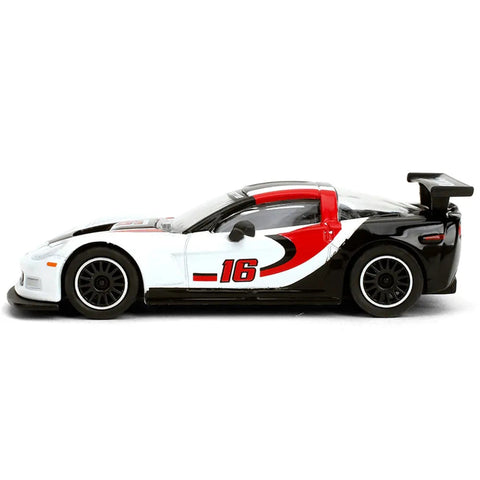 Majorette Collection Series Chevrolet Corvette C6R (White/Black)
