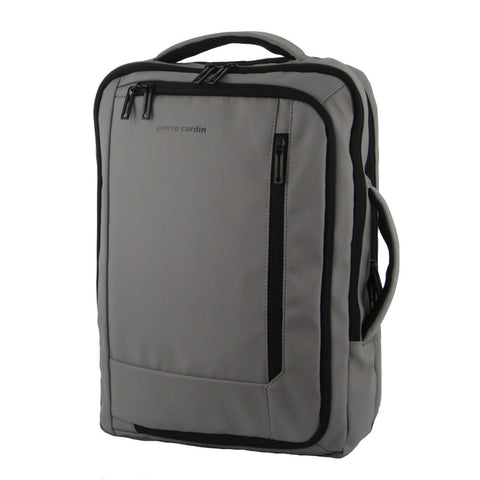 Pierre Cardin 15" Laptop Backpack - Grey
