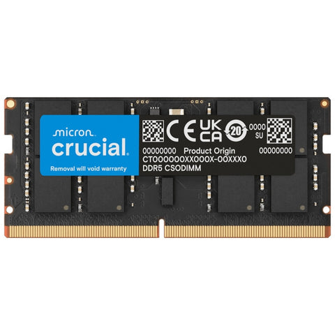Crucial 16GB (1x16GB) DDR5-6400 CL52 CSODIMM Laptop RAM