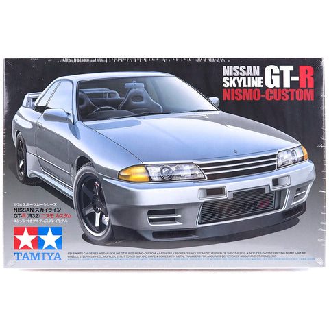 Tamiya 1/24 Nissan Skyline GT-R (R32) NISMO-Custom Scaled Plastic Model Kit