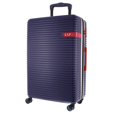 GAP Hard-Shell 4-Wheel Suitcase TSA Lock Large Travel Luggage 76cm Navy