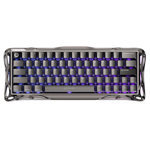 GravaStar Mercury V60 Pro Hall Effect Magnetic Switch Gaming Keyboard (GunMetal)