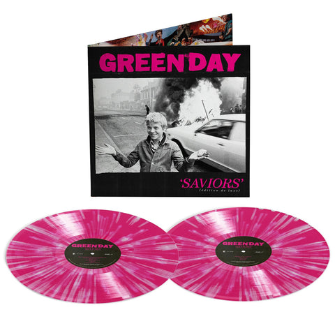 Saviours (Deluxe) (Pink and White LTD Vinyl)