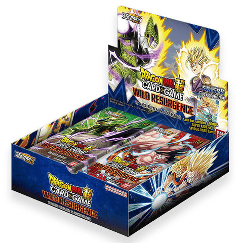 Bandai Dragon Ball Super Card Game Zenkai Series 04 Wild Resurgence Booster Box B21