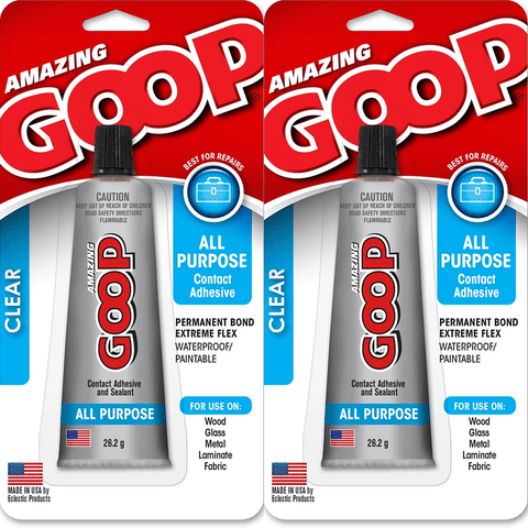 E6000 Amazing Goop Amazing GOOP All Purpose Adhesive Glue Contact 26.2g Clear Glue Pack 2