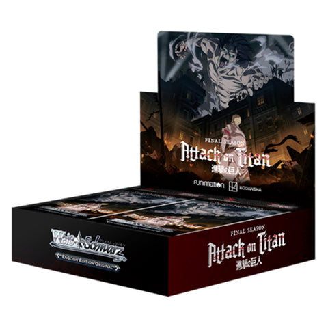 Bushiroad [Weiss Schwarz] Attack on Titan: Final Season Booster Box