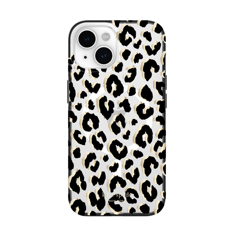Kate Spade City Leopard Case for iPhone 15 Plus