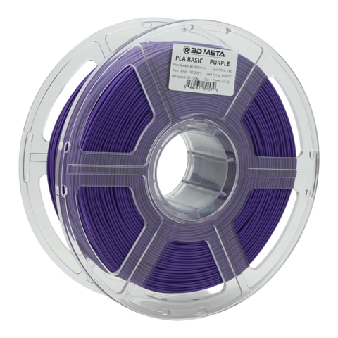 3D META PLA Basic 3D Printing Filament - Purple