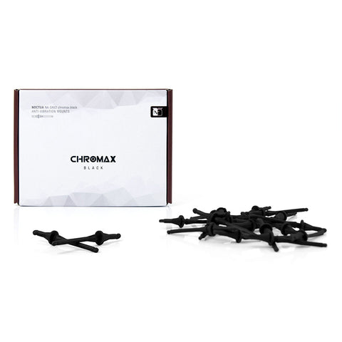 Noctua NA-SAV2-BLACK  20 Pack Anti Vibration Mounting Bolts (Chromax Black)