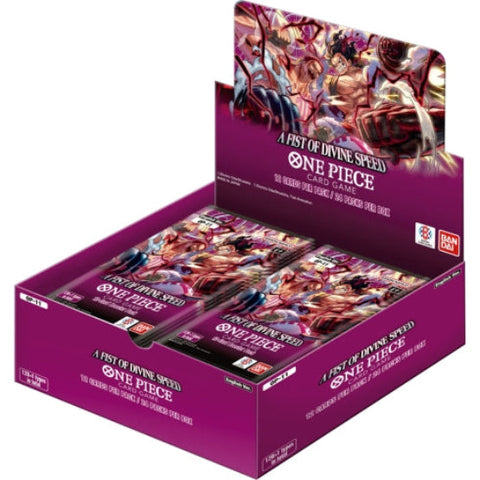 Bandai One Piece Card Game OP-11 A Fist of Divine Speed Booster Box