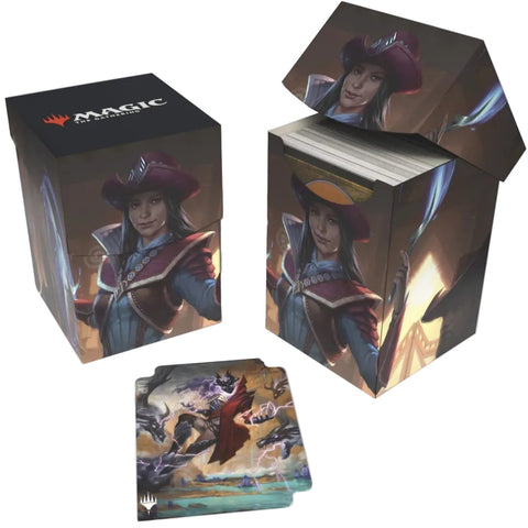 Ultra Pro: UP38360 Outlaws of Thunder Junction 100+ Deck Box A for Magic: The Gathering Cards