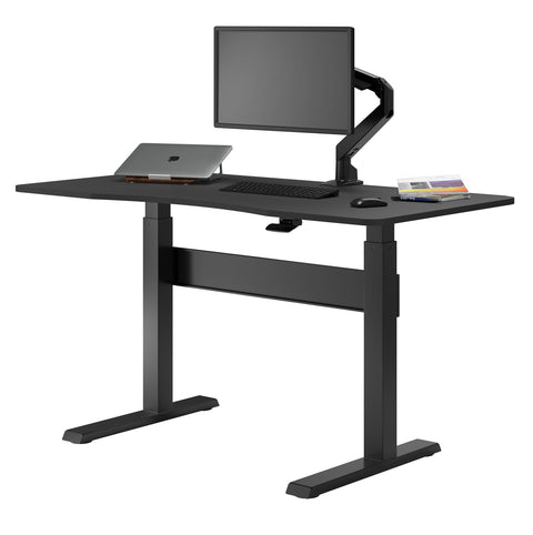 Desky Air Lift Zero Sit Stand Desk 145 cm Black / Black