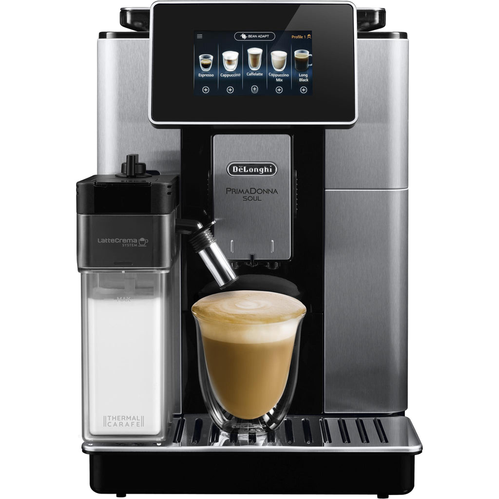 De'Longhi PrimaDonna Soul Fully Automatic Coffee Machine (Metal Black
