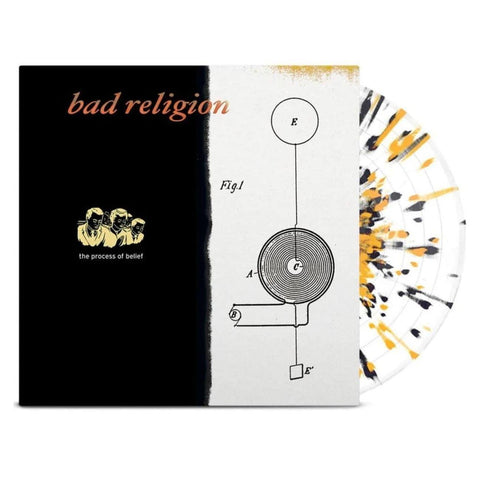 Process Of Belief (20th Anniversary White w/ Orange and Black Splatter Vinyl)