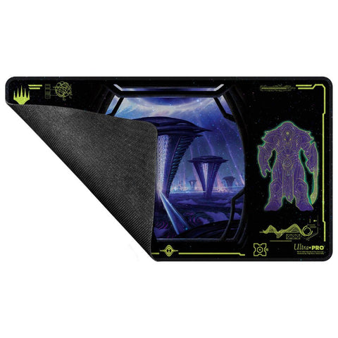 Ultra Pro: UP38885 Edge of Eternities Holofoil Playmat Black Mythic for MtG