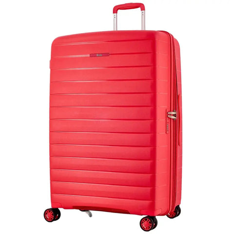 Rock Palma Large Lightweight Hardsided Suitcase - Coral