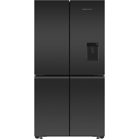 Fisher & Paykel RF605QZUVB1 538L French Door Fridge (Black Glass)