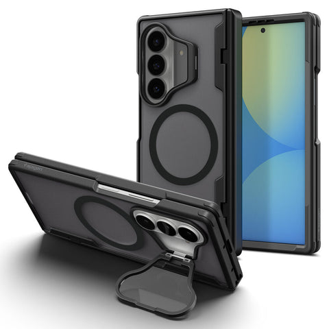 Spigen Galaxy Z Fold 8 Ultra Optik Armor Pro (MagFit) Case (Black)
