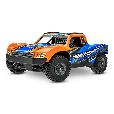 Traxxas Mini Slash 4X4 BL2S RC Short Course Truck Electric Brushless 4WD 1/16 Scale RTR - Orange
