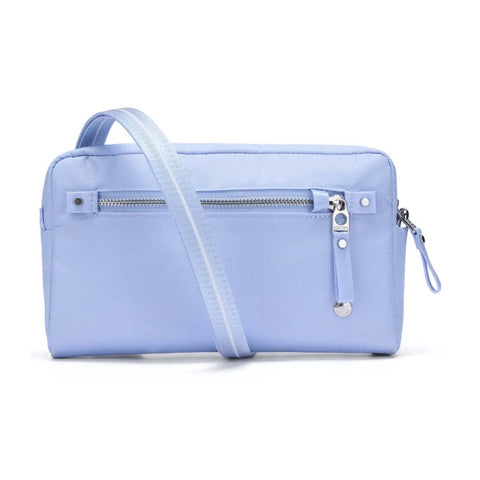 Pacsafe W Anti-Theft RFID Blocking Slashguard 3-in-1 Sling Bag Serenity Blue