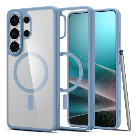 Spigen Galaxy S26 Ultra Ultra Hybrid (MagFit) Case (Light Blue)