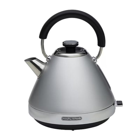 Morphy Richards 1.5L  Venture Pyramid Kettle (Steel Grey)