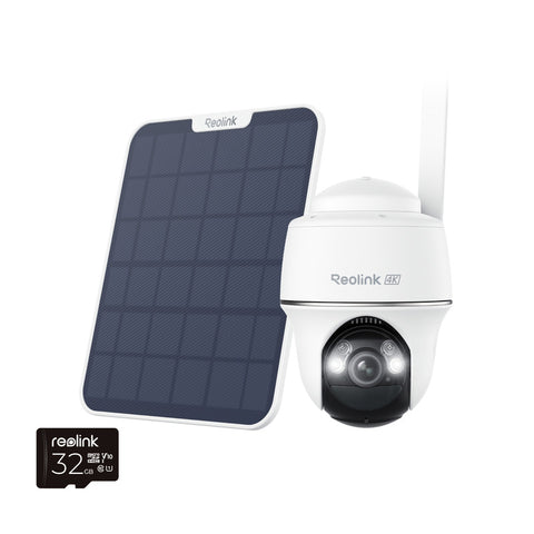 Reolink 4G LTE Battery PT Outdoor Security Camera with Solar Panel