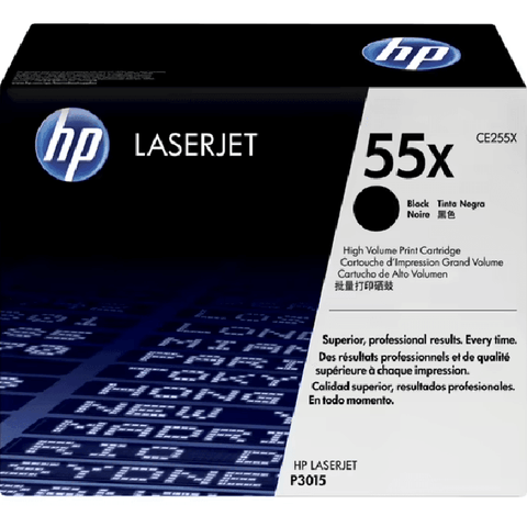 HP 55X Toner Ink Cartridge High Yield Black CE255X M525/P3010/P3011/P3015/M521