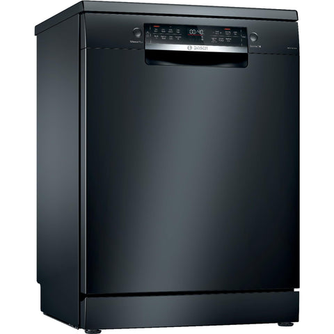 Bosch SMS6HCB01A Series 6 15-Place Setting Freestanding Dishwasher (Black Stainless Steel)