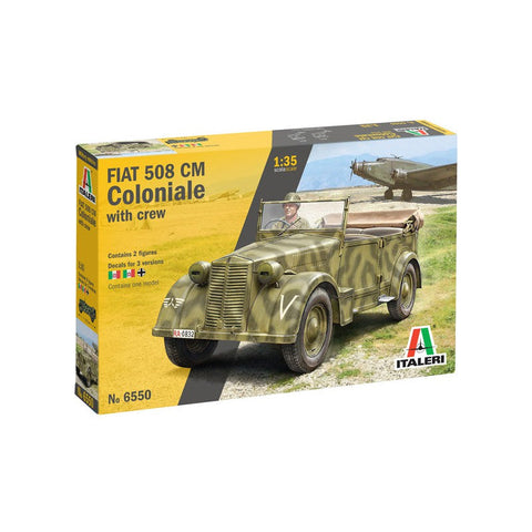1/35 FIAT 508 CM Coloniale with Crew