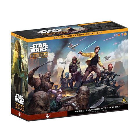 Atomic Mass Games Star Wars Legion Starter Set Rebel Alliance