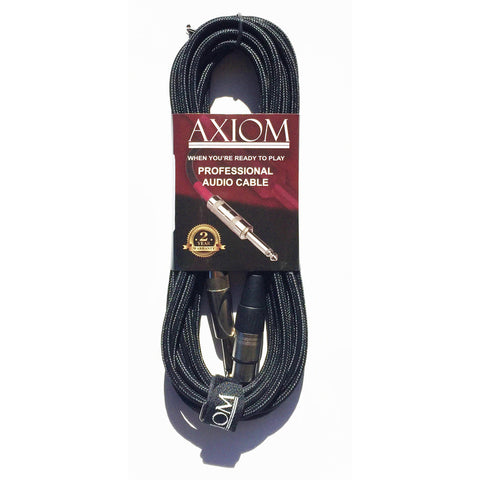 AXIOM Microphone cable - 20' Can/Jack