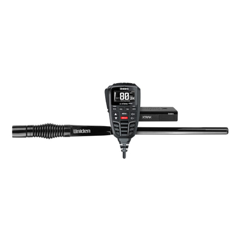 Uniden XTRAK 80 PRO 4x4 Pack - Smart UHF Radio with Large OLED Display and Location Sharing