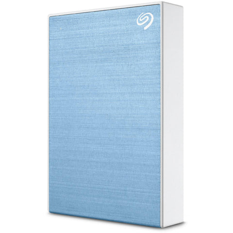 Seagate One Touch Portable 4TB Hard Drive (Blue)