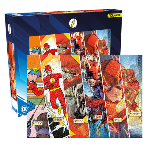 Aquarius 1000pc Aquarius DC Comics The Flash Timeline 51x71cm Jigsaw Puzzle
