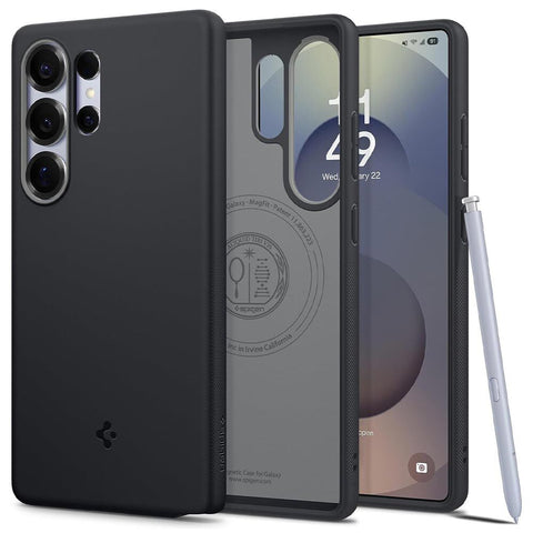 SPIGEN Nano Pop MagSafe Case for Galaxy S25 Ultra (Black Sesame)
