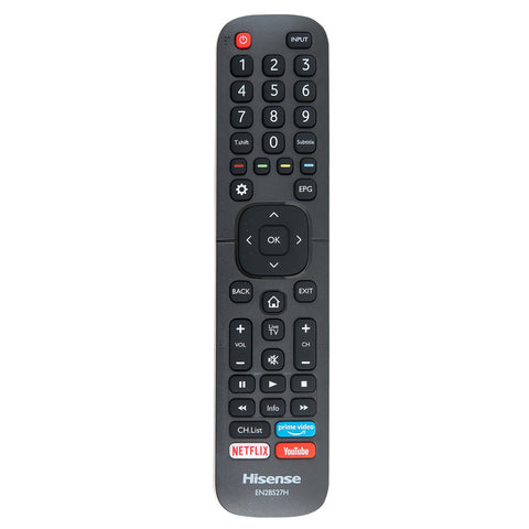Hisense Replacement TV Remote (T250554/EN2BS27H)
