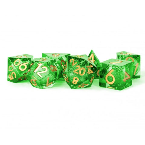 FanRoll by Metallic Dice Games MDG Aegis of Hope Liquid Core Dice Set Accessories