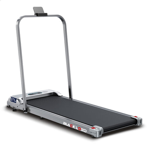 BLACK LORD Treadmill Electric Walking Pad Home Office Gym Fitness Foldable (Silver)