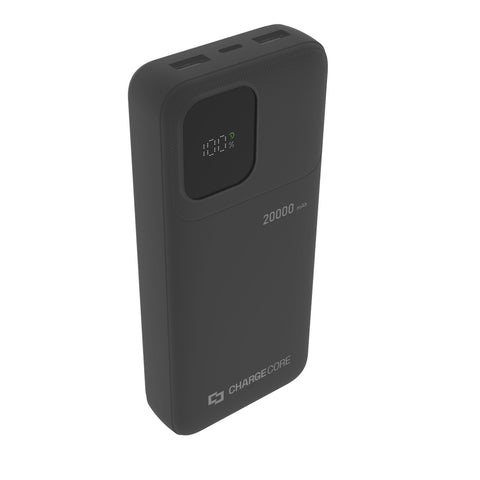 ChargeCore SafeCharge Max 20K LiFePO4 Power Bank (Black)