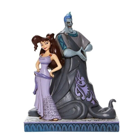 Jim Shore Disney Traditions - Hercules Meg and Hades - Moxie and Menace
