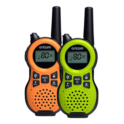 Oricom UHF795OG Handheld UHF CB Radio Twin Pack