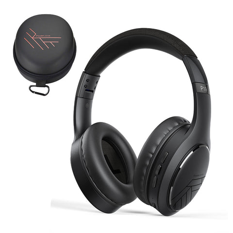 PowerLocus P19 Comfort Bluetooth Headphone (Black)
