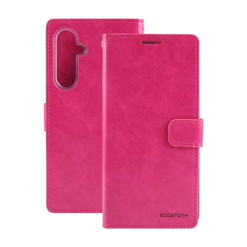 Goospery Bluemoon Diary for Galaxy S23 FE - Hot Pink