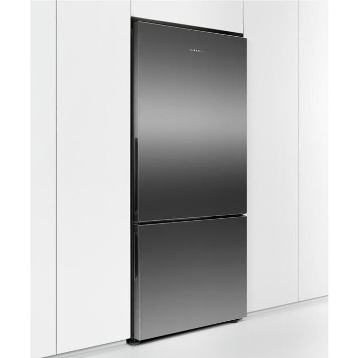 Fisher & Paykel RF522BRPB6 494L Bottom Mount Fridge (Black Stainless