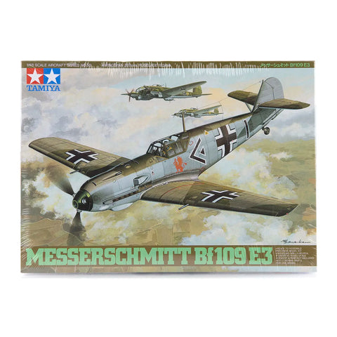 Tamiya 1/48 Messerschmitt Bf109 E3 Trop Fighter Scaled Plastic Model Kit
